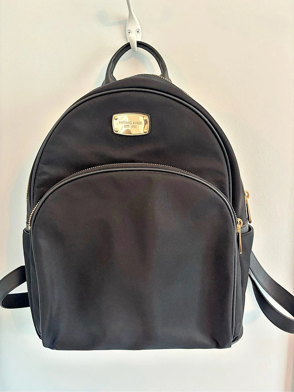 Michael Kors Black Backpack